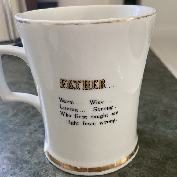 Vintage Mother & Father mugs - Picture 5 of 7